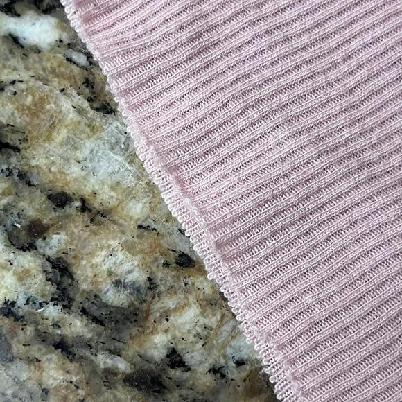 Aeropostale Pink Ribbed Lace Halter Crop Top XS Y2K Bralette Coquette Festival - Picture 7 of 9